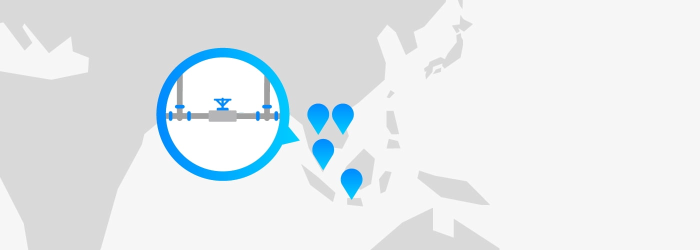 東南アジアでの天然ガス販売事業に参画