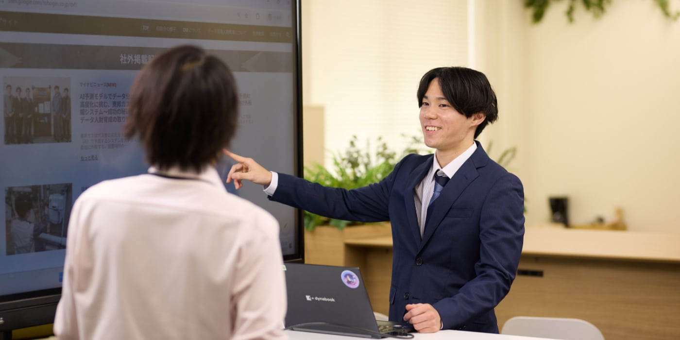 共に働く方々の助けになるという、仕事のやりがい。