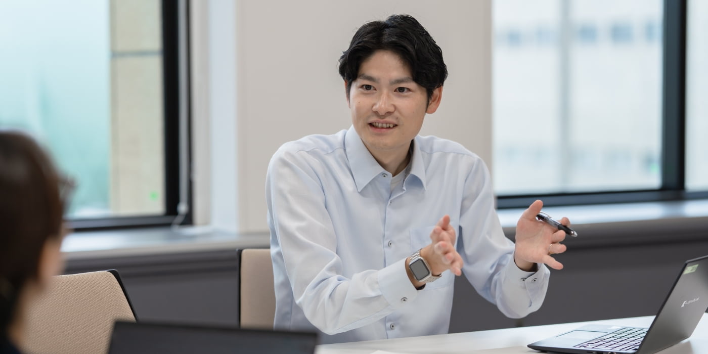 「事業のパートナー」としてお客さまの課題に向き合う。