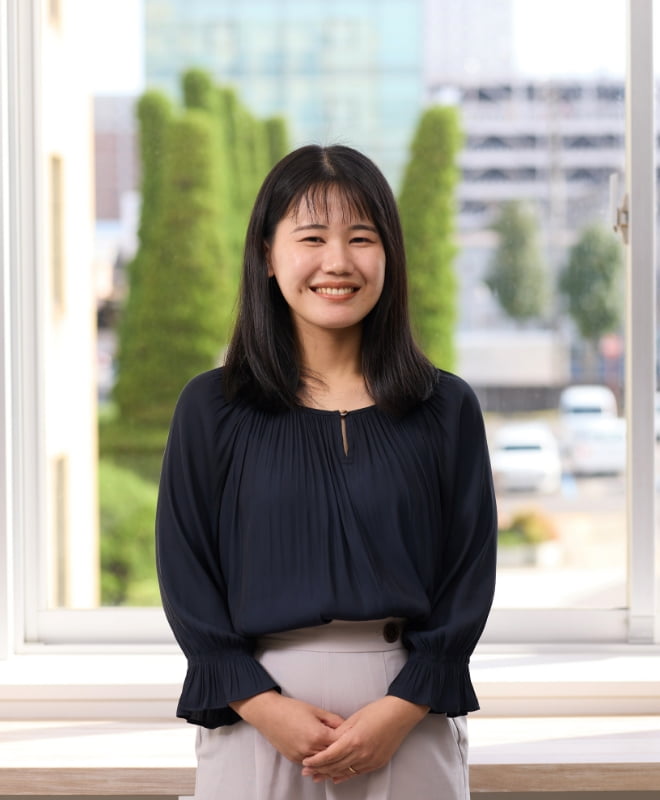 E-メタンや水素など次世代エネルギーに関わり、新しい社会を作る一員になることが喜びです。