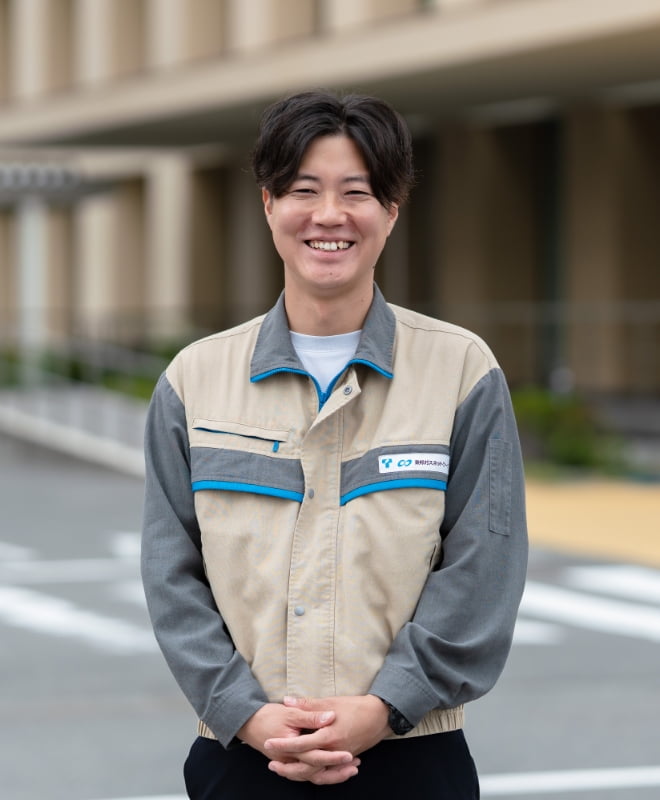 地震の被災地で復旧業務に携わったとき、地域の方の言葉が励みになりました。