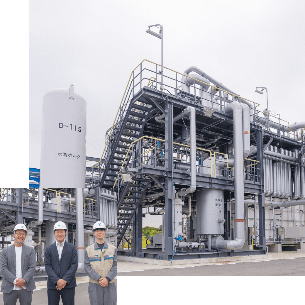 水素プラント建設