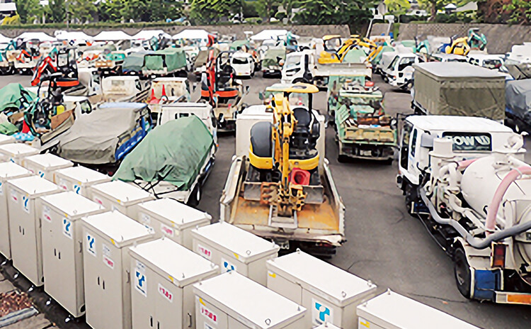 熊本地震で東邦ガスが派遣した「移動式ガス発生設備」