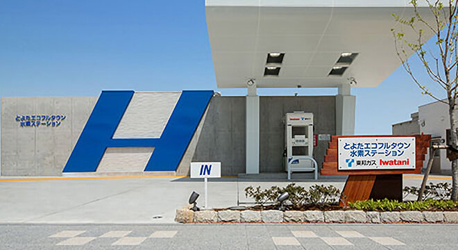 とよたエコフルタウン水素ステーション 水素 東邦ガス