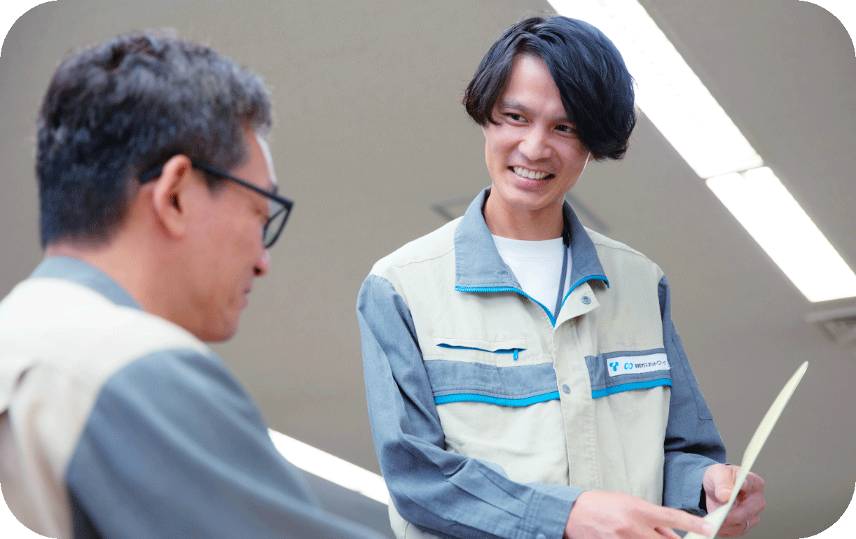 T.N 広域導管部 三重導管センター 前職での経験と転職を決めた理由