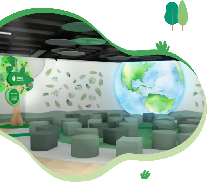 ガスエネルギー館の館内