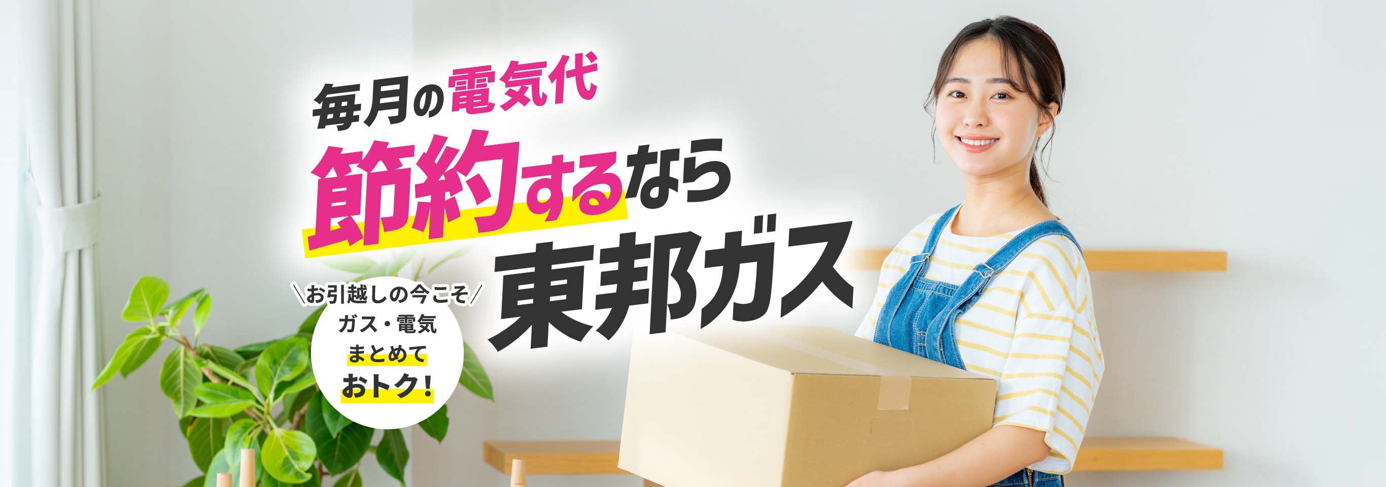 毎月の電気代 節約するなら東邦ガス お引越しの今こそ ガス・電気まとめておトク！