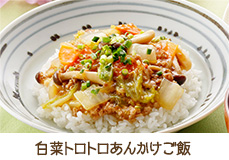 白菜トロトロあんかけご飯